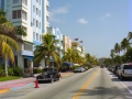 .., Florida, Miami Beach - Ocean Drive - View of OD to north