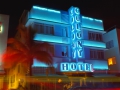 .., Florida, Miami Beach - Ocean Drive - Colony by night