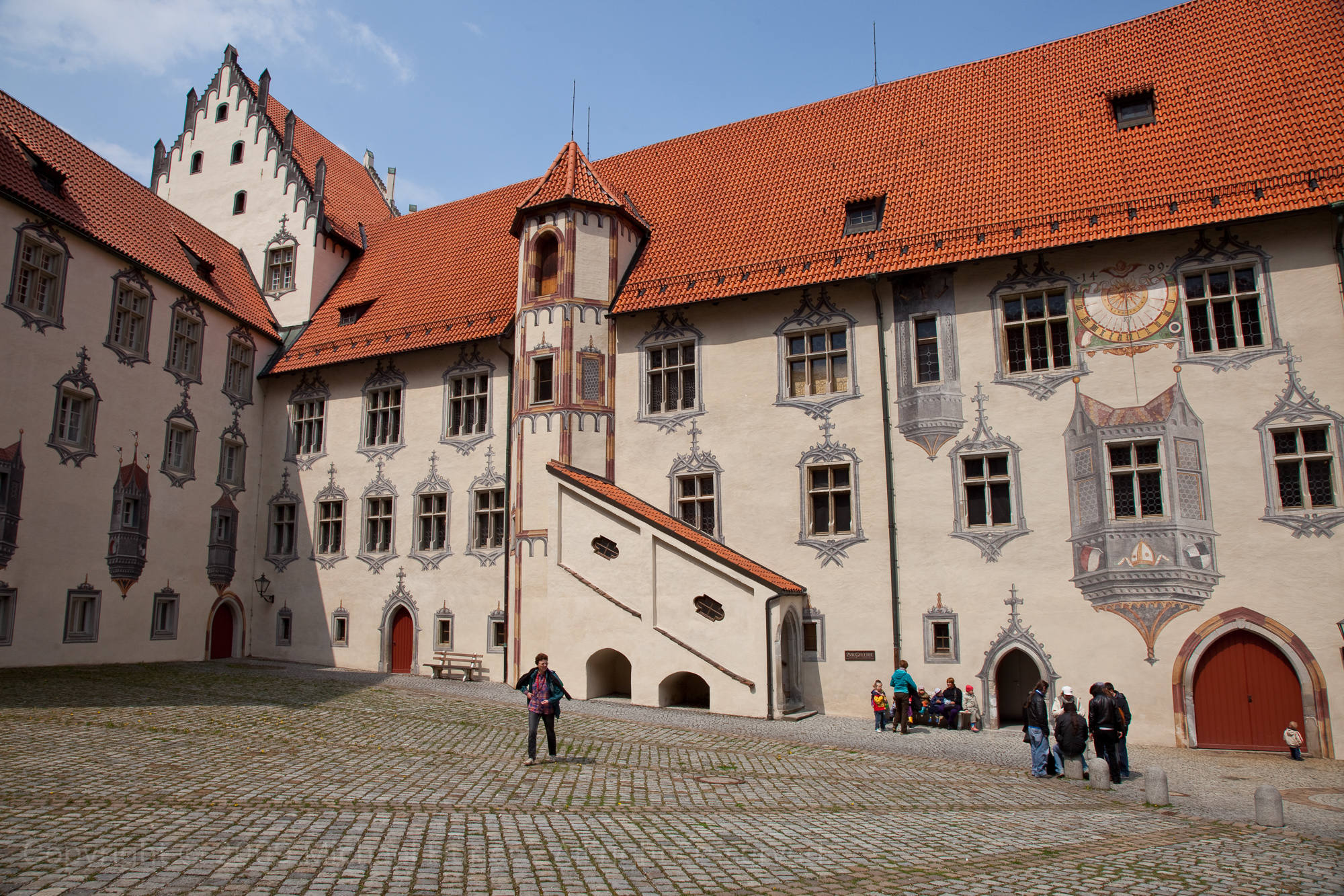 02.05.2009, Frühling im Allgäu, Hohes Schloss Füssen