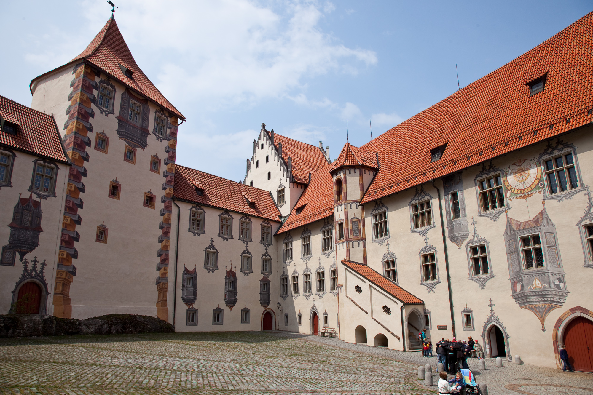02.05.2009, Frühling im Allgäu, Hohes Schloss Füssen