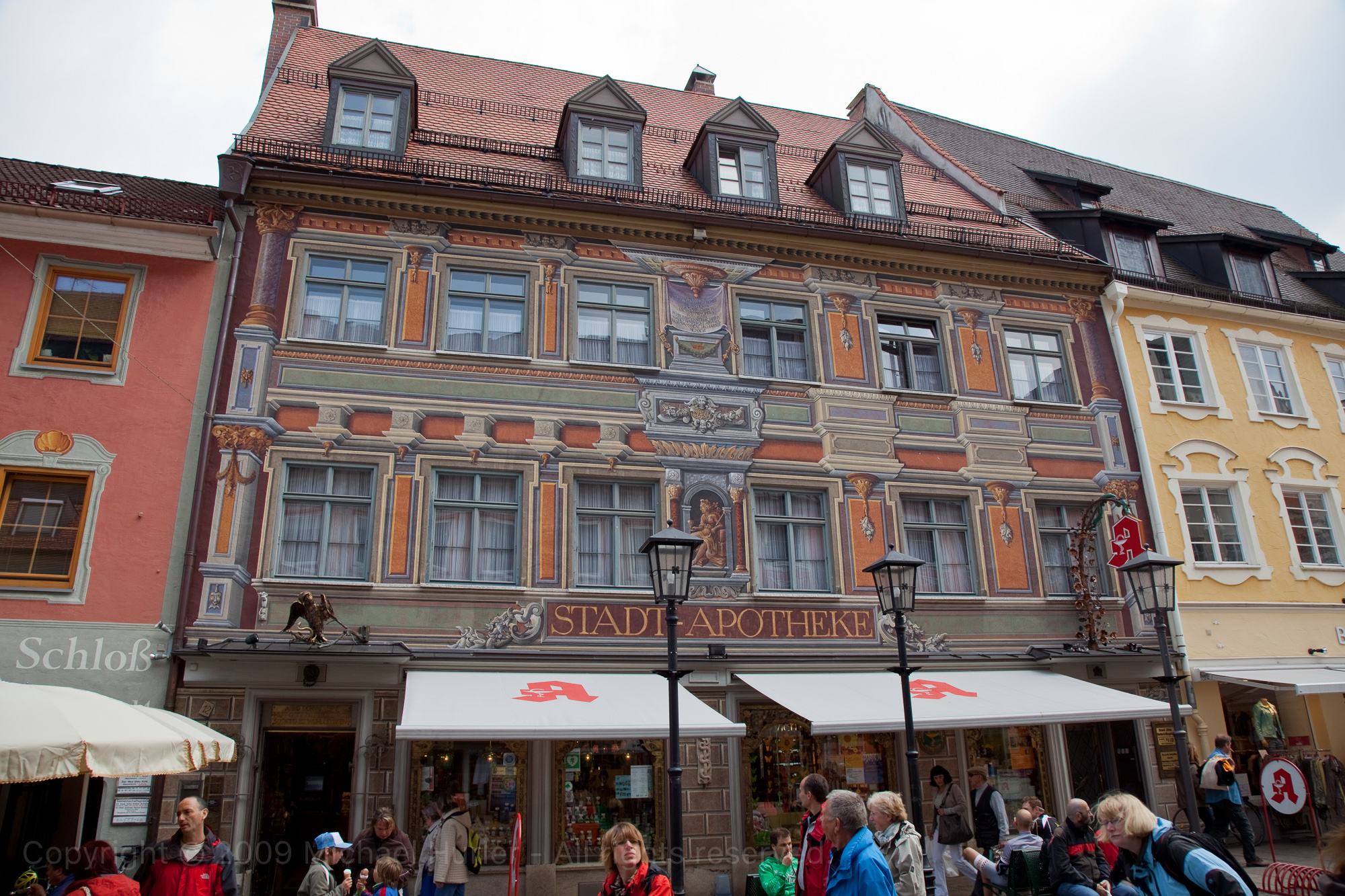 02.05.2009, Frühling im Allgäu, Altstadt Füssen