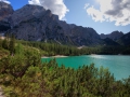 25.07.2009, Sonnenburg / Südtirol, Am Pragser Wildsee