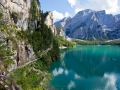 25.07.2009, Sonnenburg / Südtirol, Am Pragser Wildsee