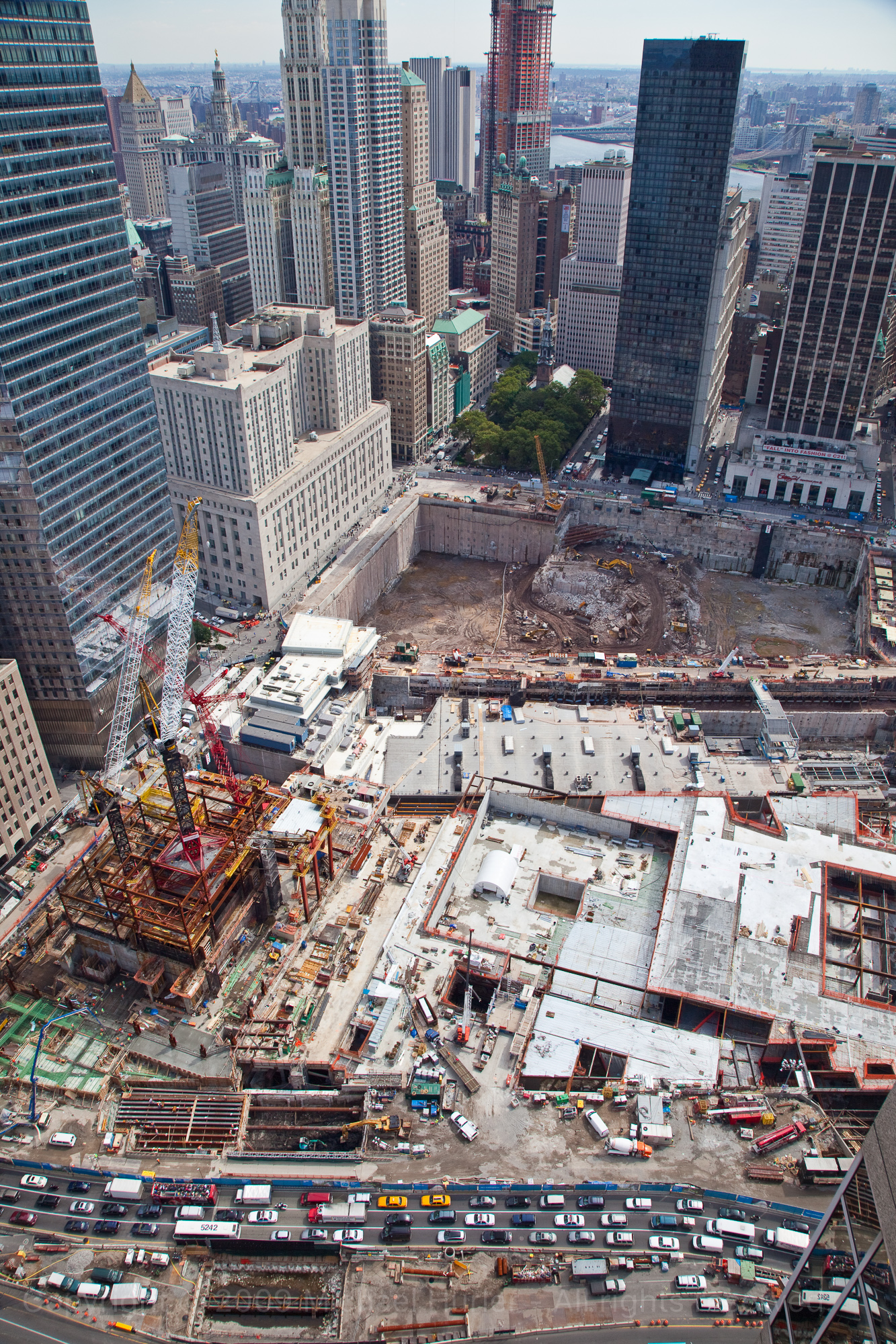 14.09.2009, New York und Chicago, Ground Zero