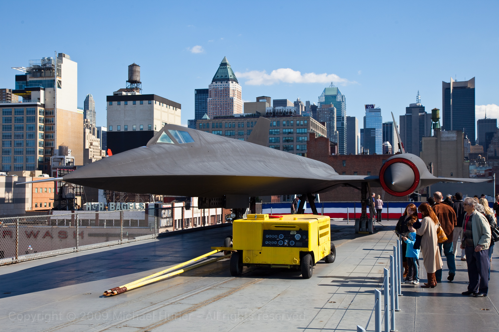 11.10.2009, New York und Chicago, Auf der USS Intrepid
