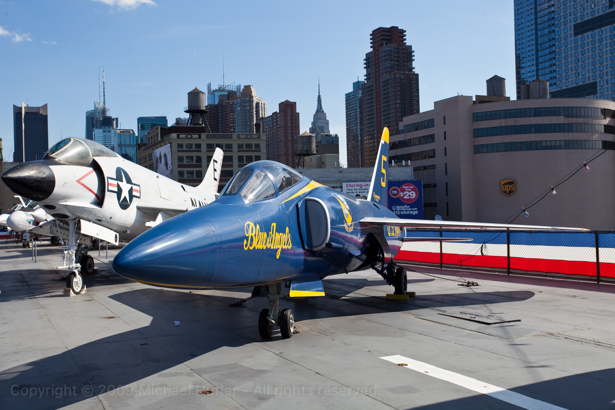 11.10.2009, New York und Chicago, Auf der USS Intrepid