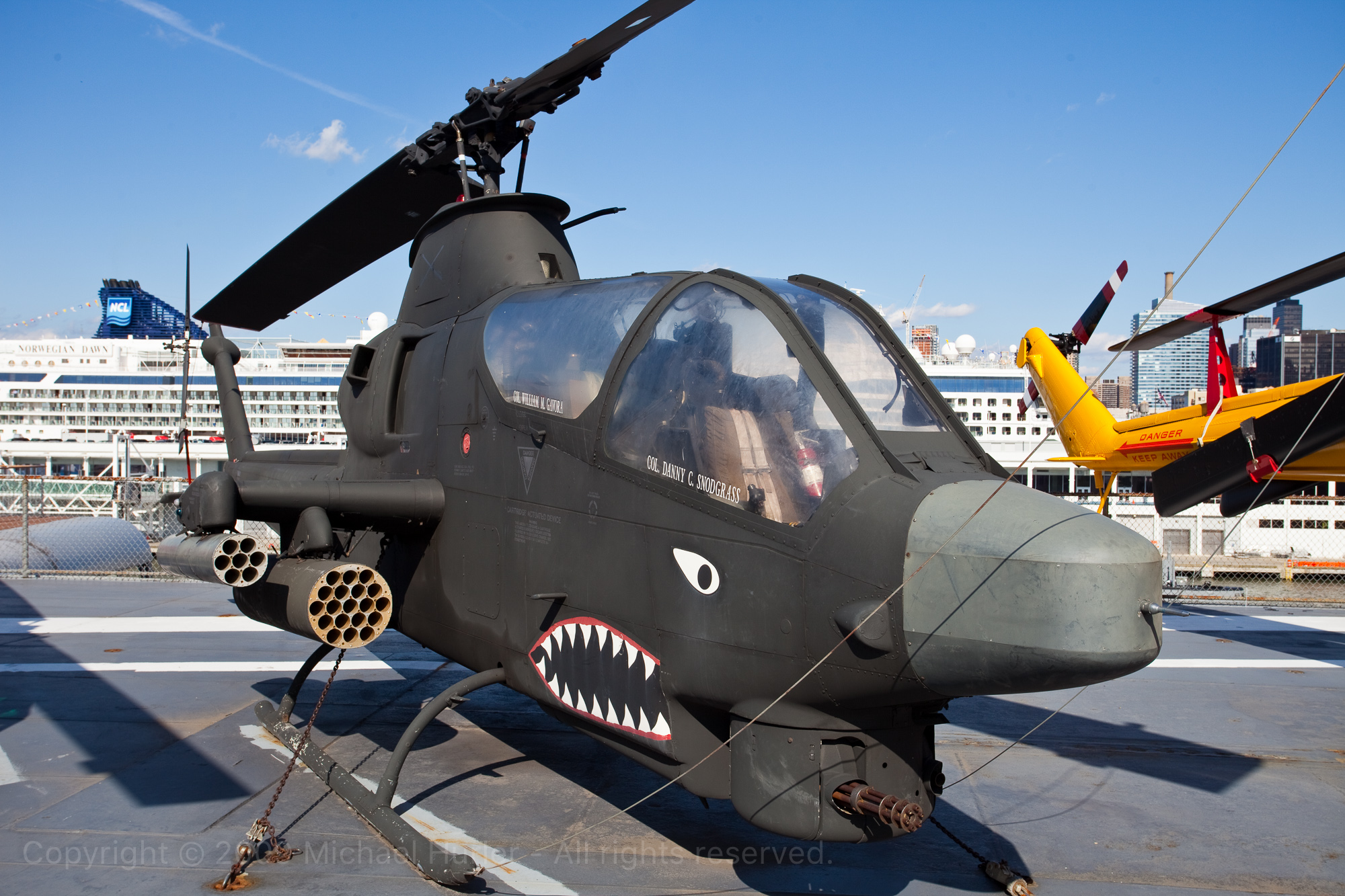 11.10.2009, New York und Chicago, Auf der USS Intrepid