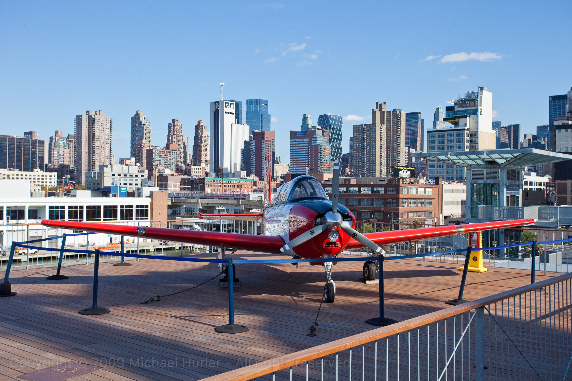 11.10.2009, New York und Chicago, Auf der USS Intrepid