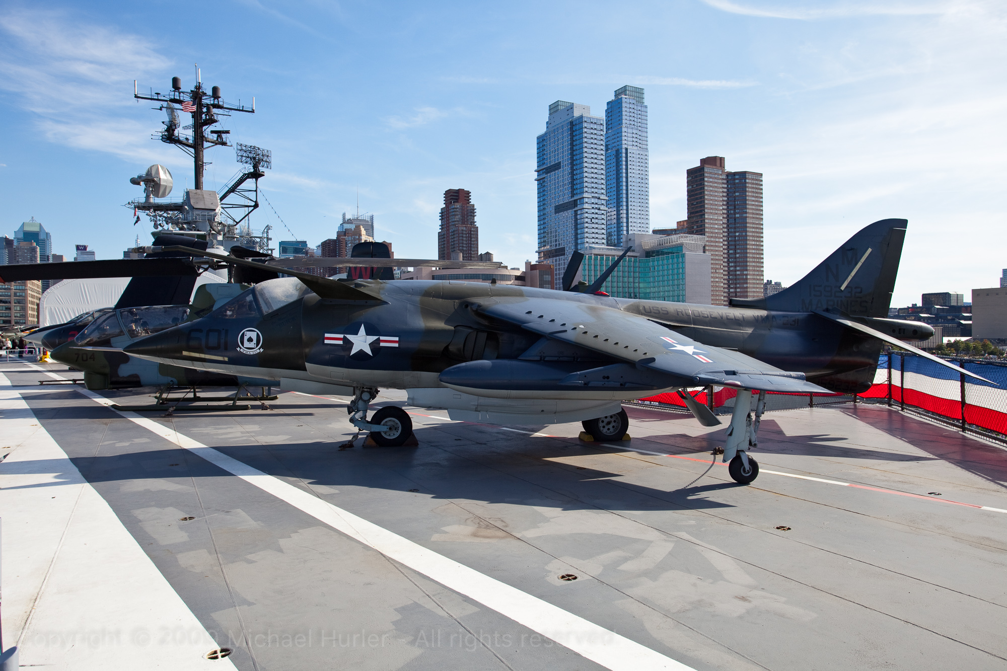 11.10.2009, New York und Chicago, Auf der USS Intrepid