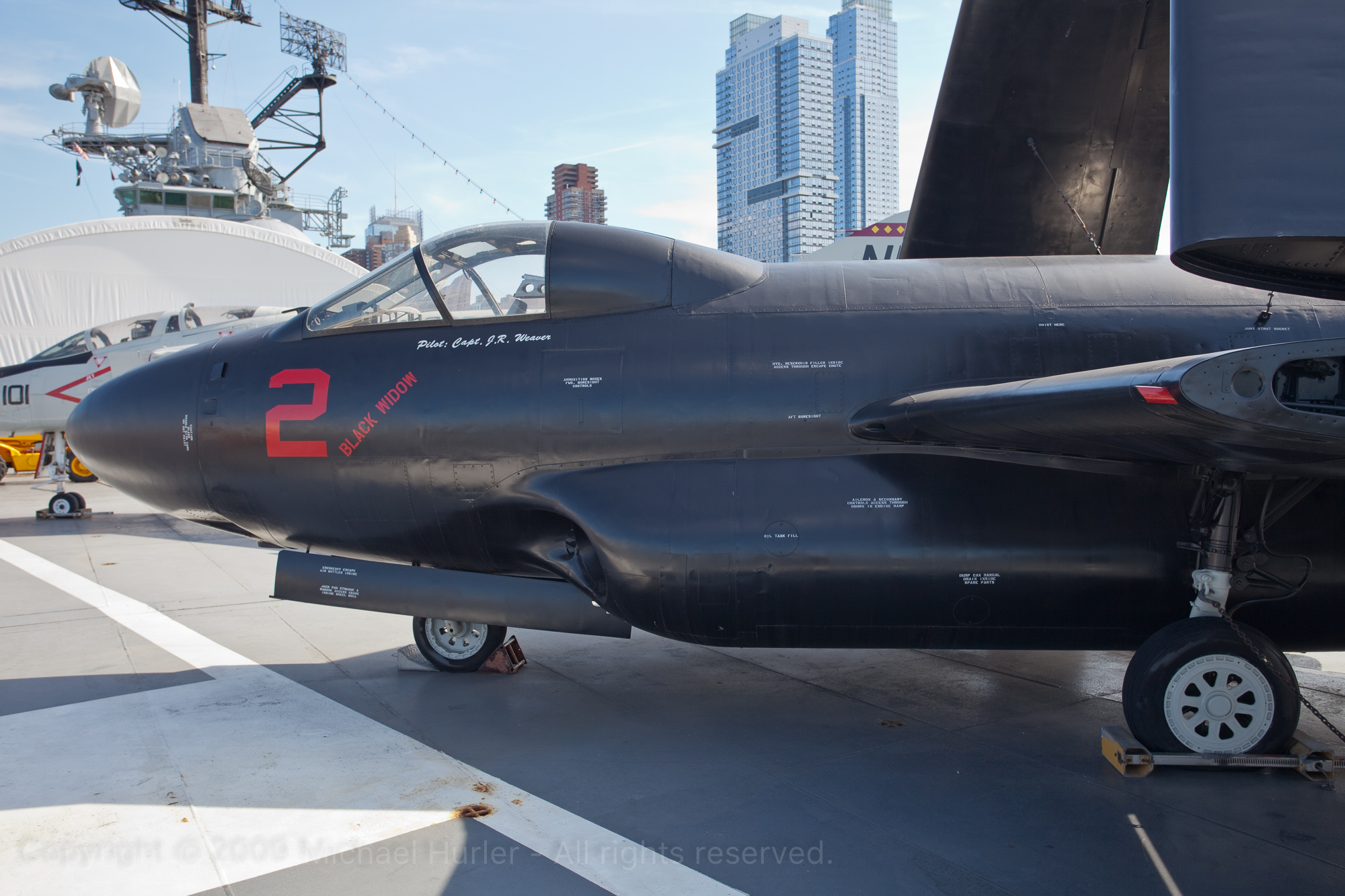 11.10.2009, New York und Chicago, Auf der USS Intrepid