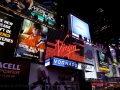 13.10.2009, New York und Chicago, Am Times Square by Night