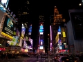 13.10.2009, New York und Chicago, Am Times Square by Night