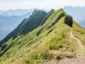 14.08.2015, Oberstdorfurlaub, Über den Fellhornrücken