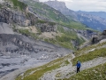 20.08.2016, Bärentrek - Von Mürren nach Kandersteg, Von der Gspaltenhornhütte zur Blüemlisalphütte