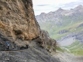 20.08.2016, Bärentrek - Von Mürren nach Kandersteg, Von der Gspaltenhornhütte zur Blüemlisalphütte