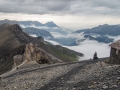 20.08.2016, Bärentrek - Von Mürren nach Kandersteg, Auf der Blüemlisalphütte