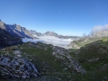 21.08.2016, Bärentrek - Von Mürren nach Kandersteg, Von der Blüemlisalphütte zum Öschinensee