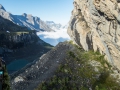 21.08.2016, Bärentrek - Von Mürren nach Kandersteg, Von der Blüemlisalphütte zum Öschinensee