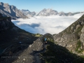21.08.2016, Bärentrek - Von Mürren nach Kandersteg, Von der Blüemlisalphütte zum Öschinensee