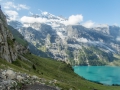 21.08.2016, Bärentrek - Von Mürren nach Kandersteg, Von der Blüemlisalphütte zum Öschinensee