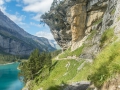 21.08.2016, Bärentrek - Von Mürren nach Kandersteg, Von der Blüemlisalphütte zum Öschinensee