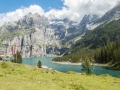 21.08.2016, Bärentrek - Von Mürren nach Kandersteg, Vom Öschinensee nach Kandersteg
