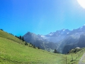 22.08.2016, Bärentrek - Von Mürren nach Kandersteg, Die Allmenalp