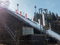 Die Oberstdorfer Skisprungschanze 14.03.2017 Allgäu, Bayern, Deutschland, Europa, Frühjahr, Frühling, Lenz, METEOROLOGIE, Oberstdorf, Spring, WETTER