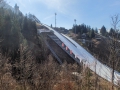 Die Oberstdorfer Skisprungschanze 14.03.2017 Allgäu, Bayern, Deutschland, Europa, Frühjahr, Frühling, Lenz, METEOROLOGIE, Oberstdorf, Spring, WETTER