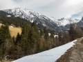 Blick zur Gaisalpe in Richtung Gaisalpsee und Etschenkopf 14.03.2017 Allgäu, Bayern, Deutschland, Europa, Frühjahr, Frühling, Gaisalp, Lenz, METEOROLOGIE, Oberstdorf, Reichenbach, Spring, WETTER