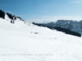 Blick in die Schneelandschaft 15.03.2017 Allgäu, Bayern, DINGE, Deutschland, Europa, Frühjahr, Frühling, Grasgehren, Lenz, METEOROLOGIE, Schneeschuhwanderung, Spring, WETTER