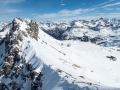 Alpenpanorama mit Hindelanger Klettersteig 20.03.2017 Allgäu, Bayern, Deutschland, Europa, Frühjahr, Frühling, Lenz, METEOROLOGIE, Nebelhorn, Nebelhorn Gipfel, Oberstdorf, Spring, WETTER