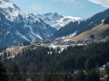 Außernebenwasserweg - Blick nach Mittelberg 23.03.2017 Allgäu, Bayern, Deutschland, Europa, Frühjahr, Frühling, Kleinwalsertal, Lenz, METEOROLOGIE, Spring, WETTER