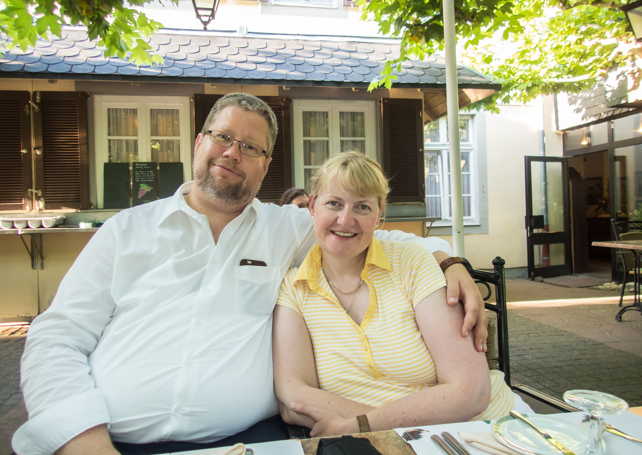 07.07.2017, Am Niederwald: Im Hotel Jagdschloss Niederwald