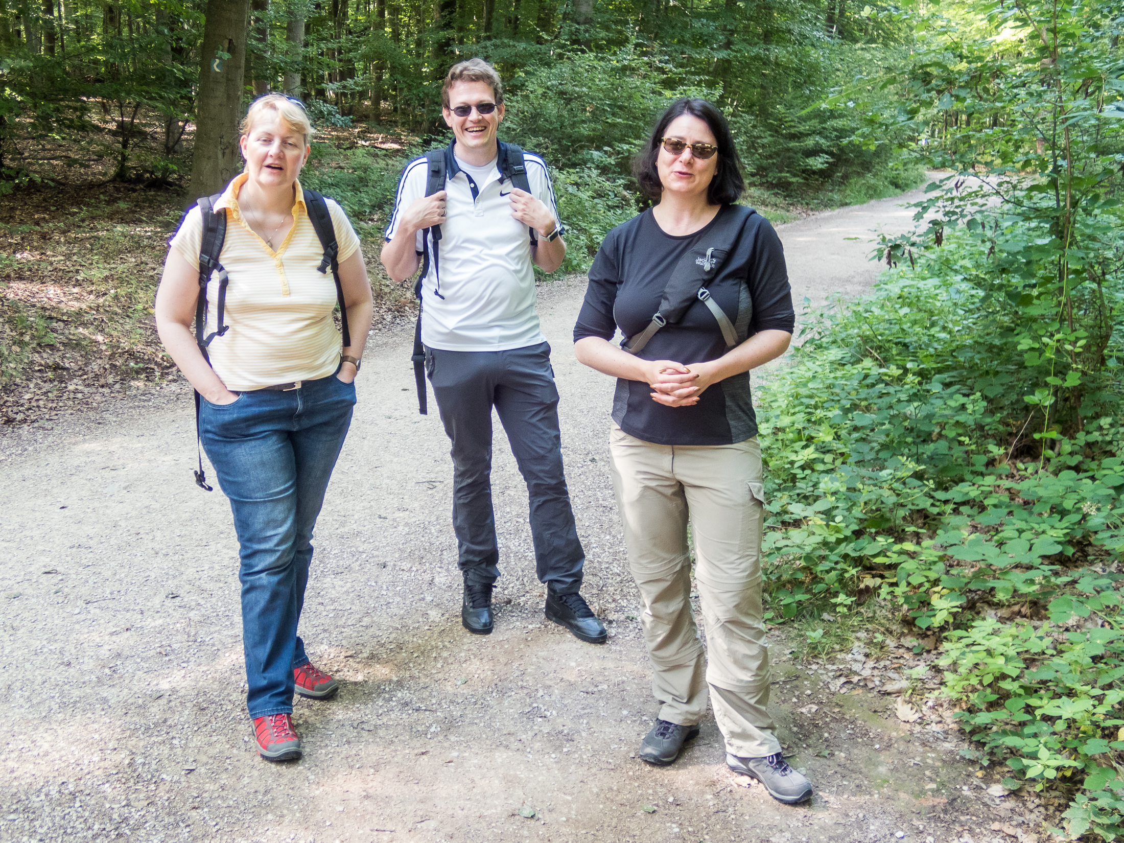 08.07.2017, Am Niederwald: Auf dem Weg zum Niederwalddenkmal