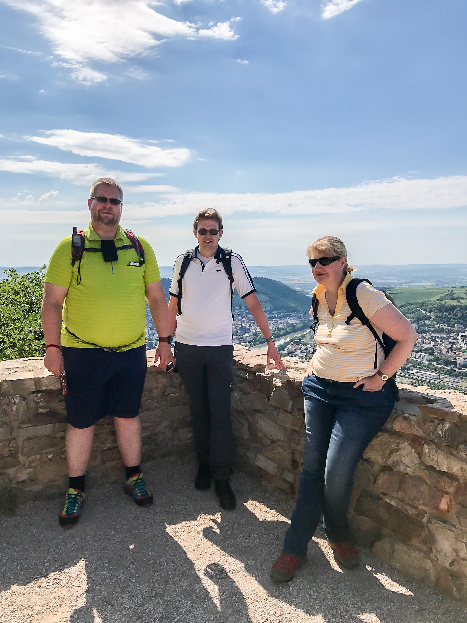 08.07.2017, Am Niederwald: Auf dem Weg zum Niederwalddenkmal