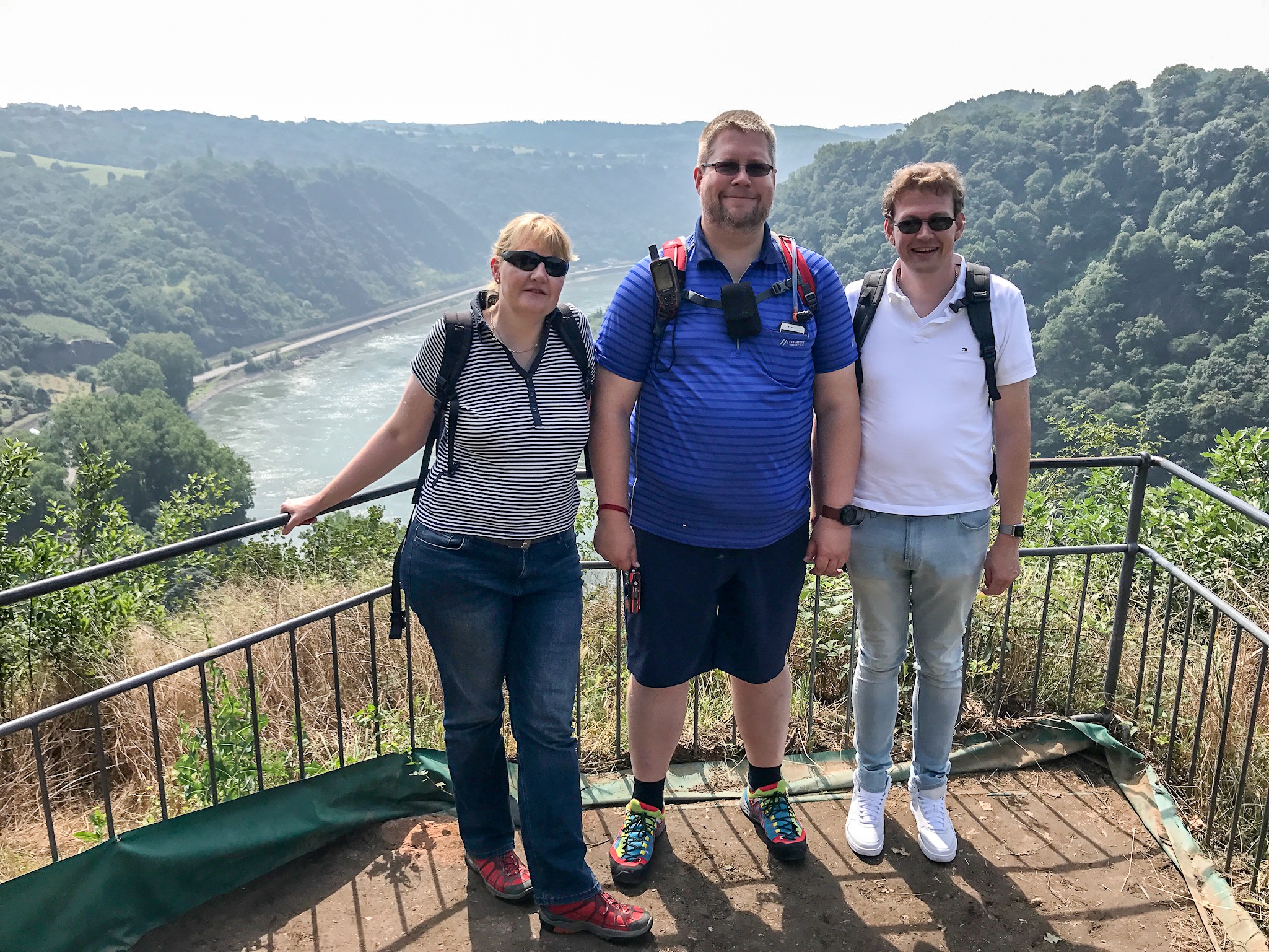 09.07.2017, Am Niederwald: An der Loreley