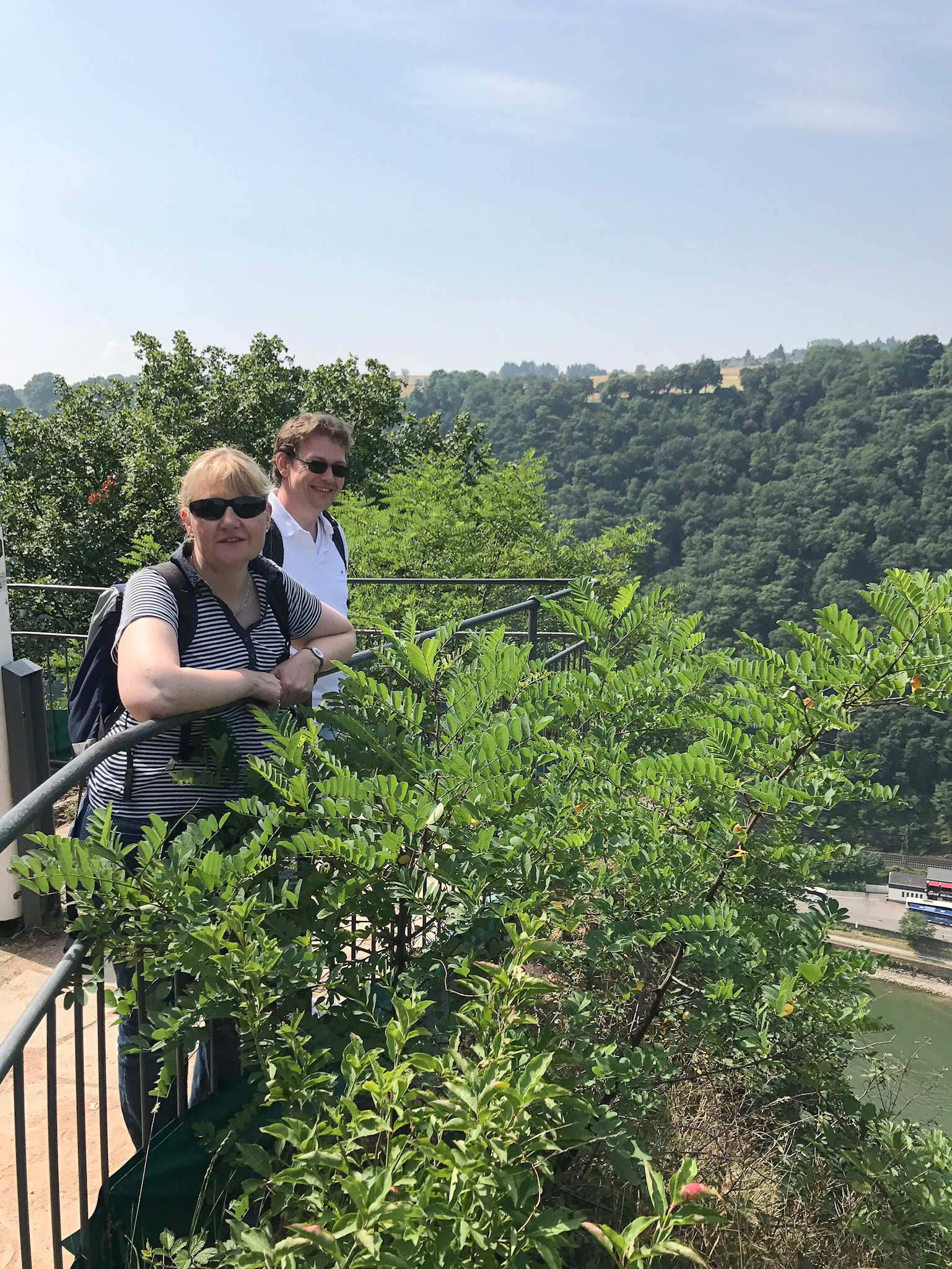 09.07.2017, Am Niederwald: An der Loreley