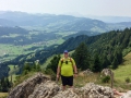Michael auf dem Gipfel 26.08.2017 Fotos Beate Prochaska