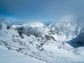 Karwendel Bergwelten mit Schnee