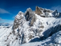 Karwendel Bergwelten mit Schnee