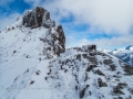 Karwendel Bergwelten mit Schnee