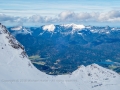Karwendel Bergwelten mit Schnee