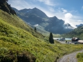 Blick zurück zum Kobs Stausee