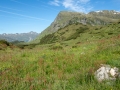Auf dem Weg zur Neuen Heilbronner Hütte