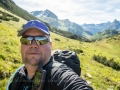 Auf dem Weg zur Neuen Heilbronner Hütte