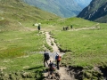 Die AHS im Verwall auf dem Weg von der Neuen Heilbronner Hütte zur Konstanzer Hütte