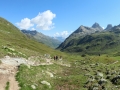 Die AHS im Verwall auf dem Weg von der Neuen Heilbronner Hütte zur Konstanzer Hütte