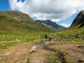 Die AHS im Verwall auf dem Weg von der Neuen Heilbronner Hütte zur Konstanzer Hütte