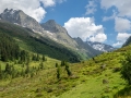 Am Nachmittag von der Neuen Konstanzer Hütte entlang des Fasulbachs durch den Verwall